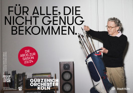 Werbefotografie-Köln Abo Kampagne Gürzenich Orchester Motiv Nr.1